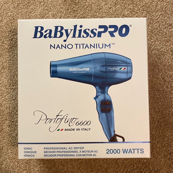 BaByliss Other - BRAND NEW BABYLISS PRO NANO TIT PORTOFINO 2000WT DRYER